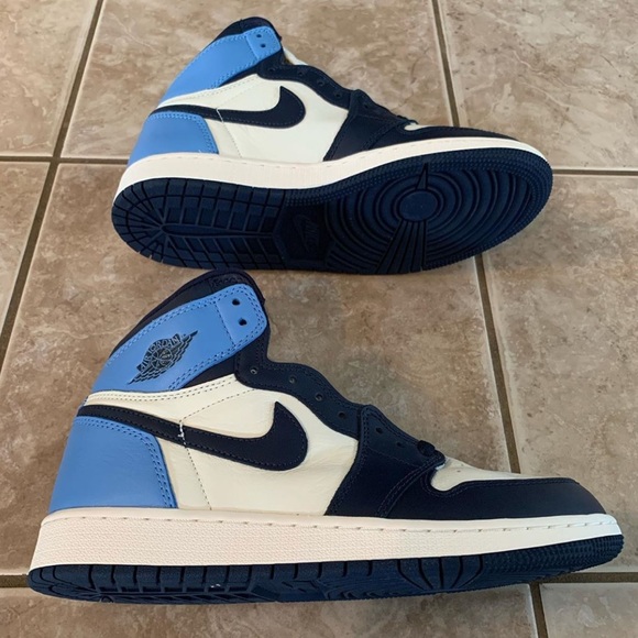OBSIDIAN JORDAN 1 HIGH TOP (SOLD) - Picture 7 of 8